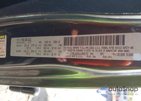 2018 Jeep Wrangler Jk Unlimited Sport S 4X4 z USA, uszkodzony, nr VIN 1C4BJWDG9JL809173